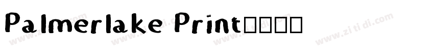 Palmerlake Print字体转换